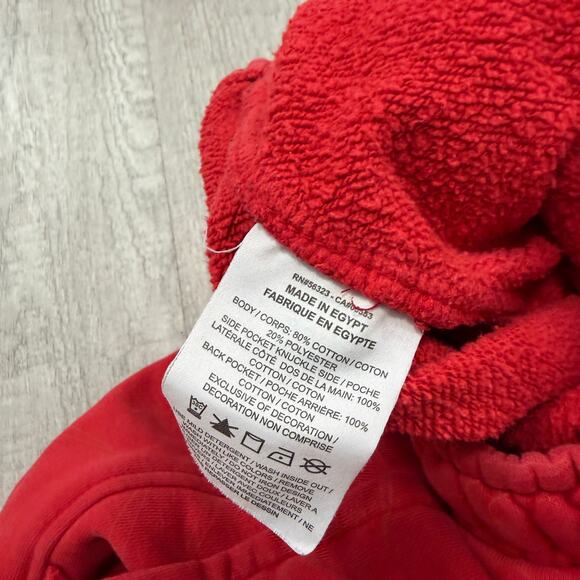 Nike Sportswear All Over Print Fleece Joggers Pants Mens Medium Ember DM7931-657 - Picture 7 of 13